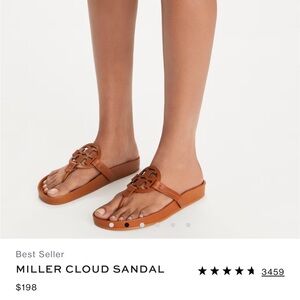 Tory Burch Miller Cloud Sandals